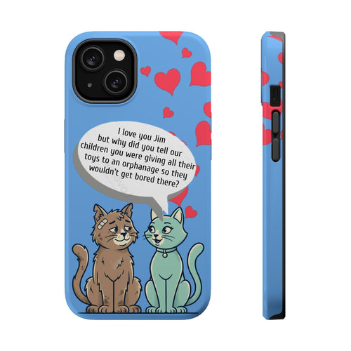 "I Love You But...." Personalized Impact-Resistant iPhone Case —  Fits iPhones