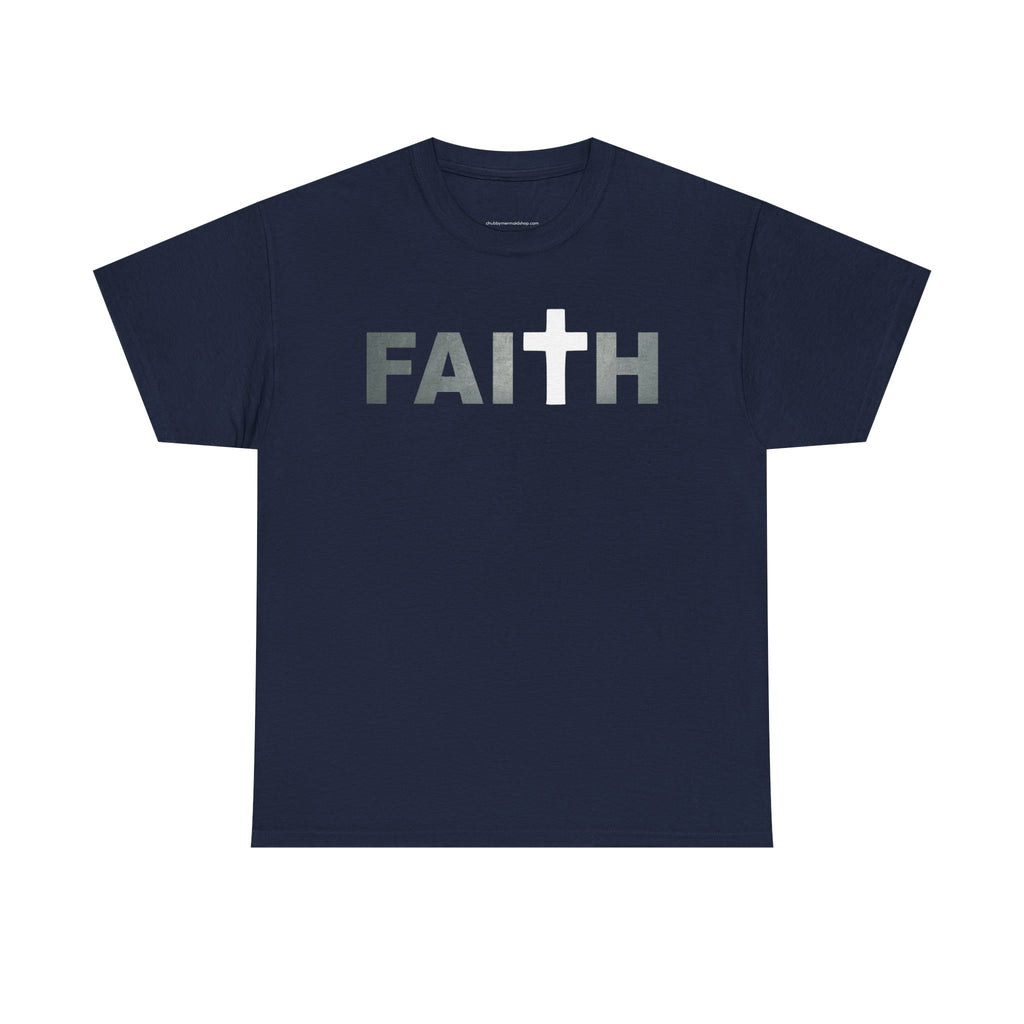 Faith Cross T‑Shirt — Christian Inspirational Tee