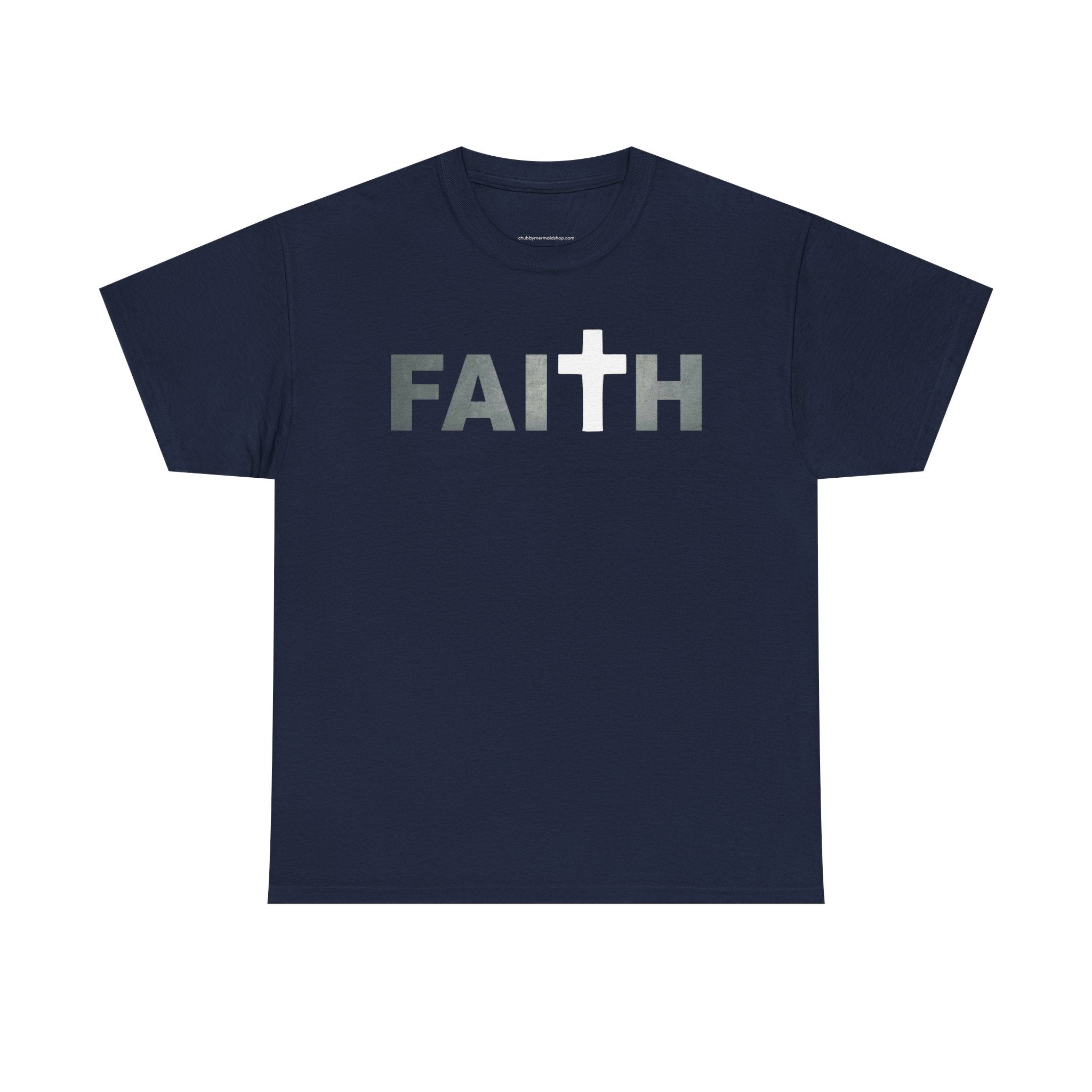 Faith Cross T‑Shirt — Christian Inspirational Tee