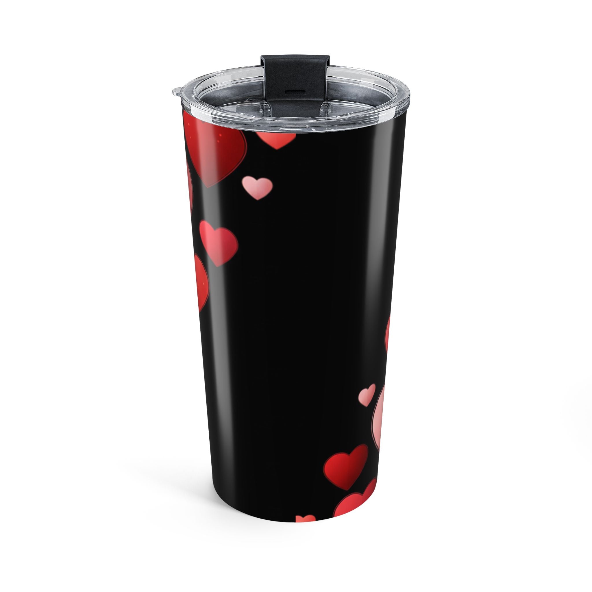 20oz Stainless Steel Tumbler – Valentine Galaxy Hearts Edition