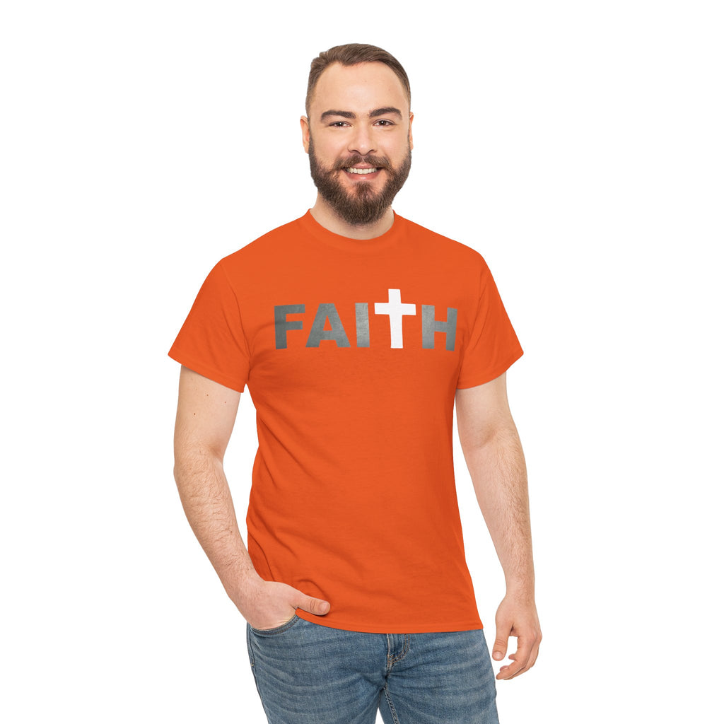 Faith Cross T‑Shirt — Christian Inspirational Tee
