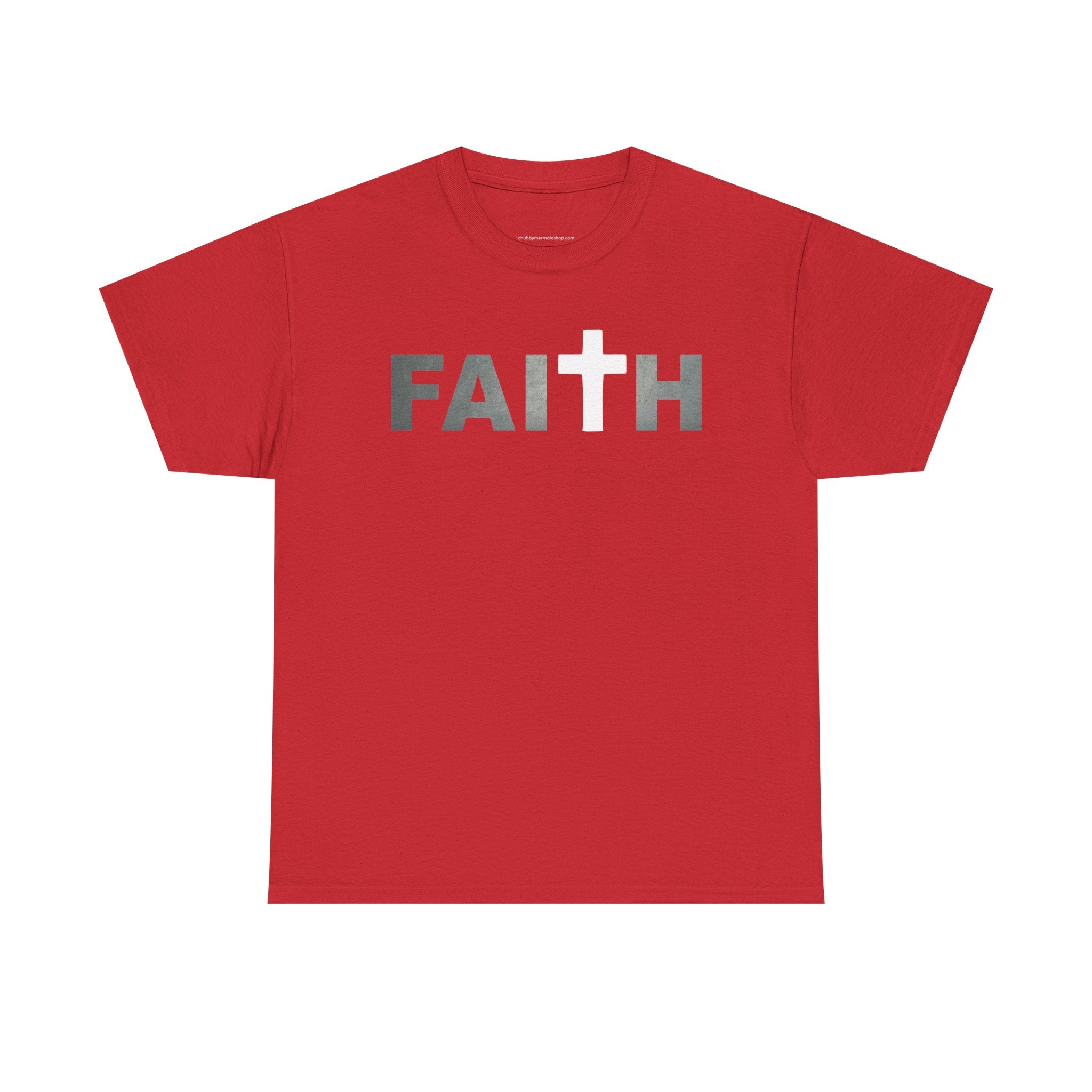 Faith Cross T‑Shirt — Christian Inspirational Tee
