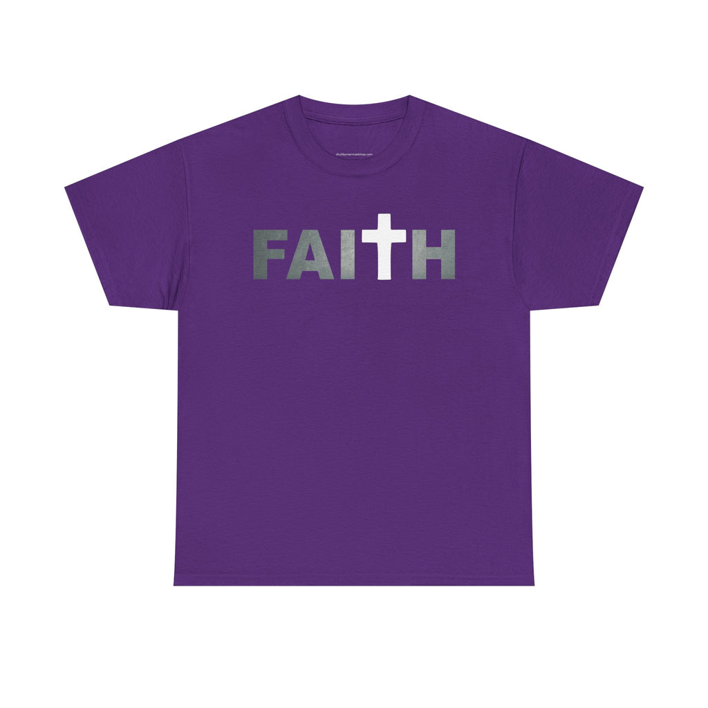 Faith Cross T‑Shirt — Christian Inspirational Tee