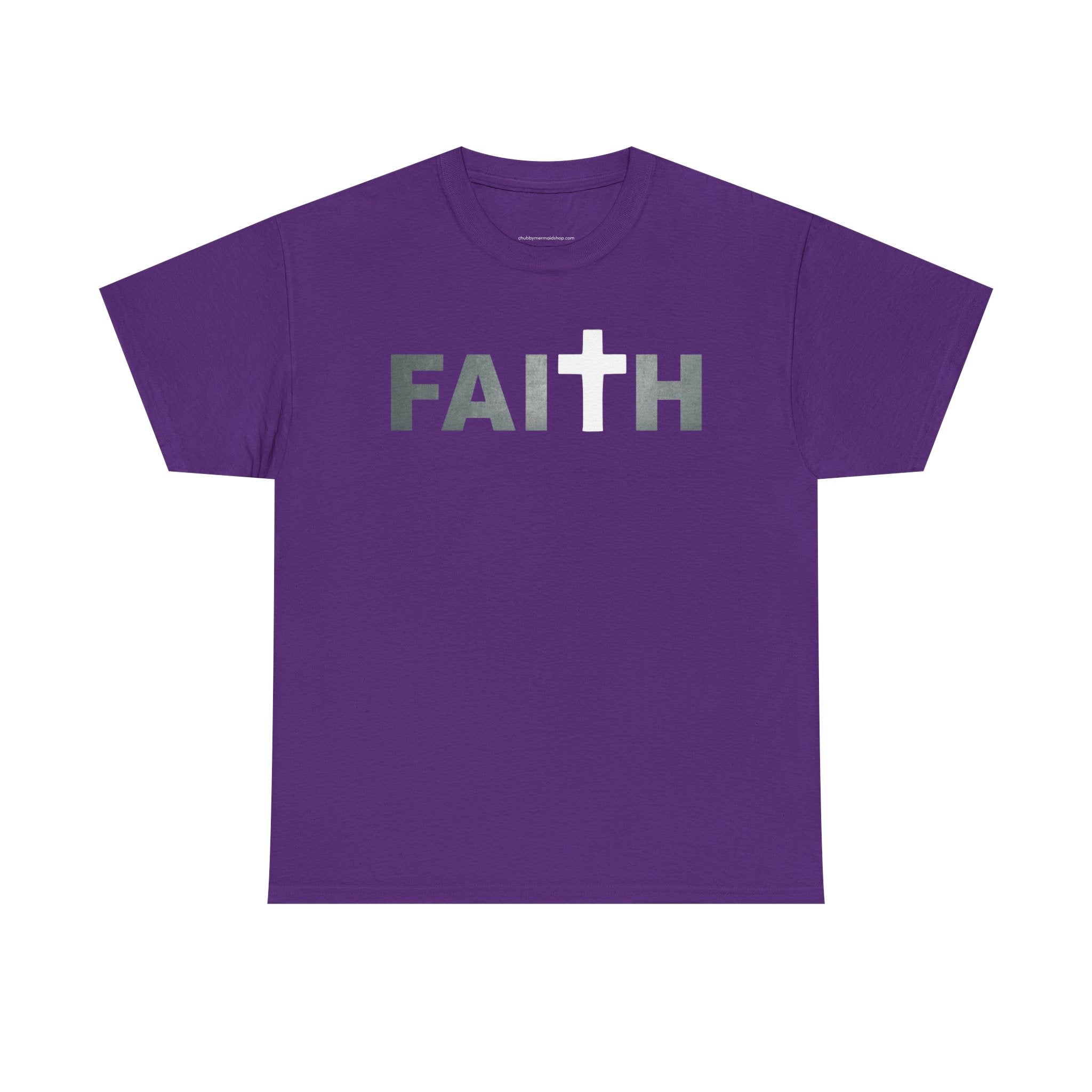 Faith Cross T‑Shirt — Christian Inspirational Tee