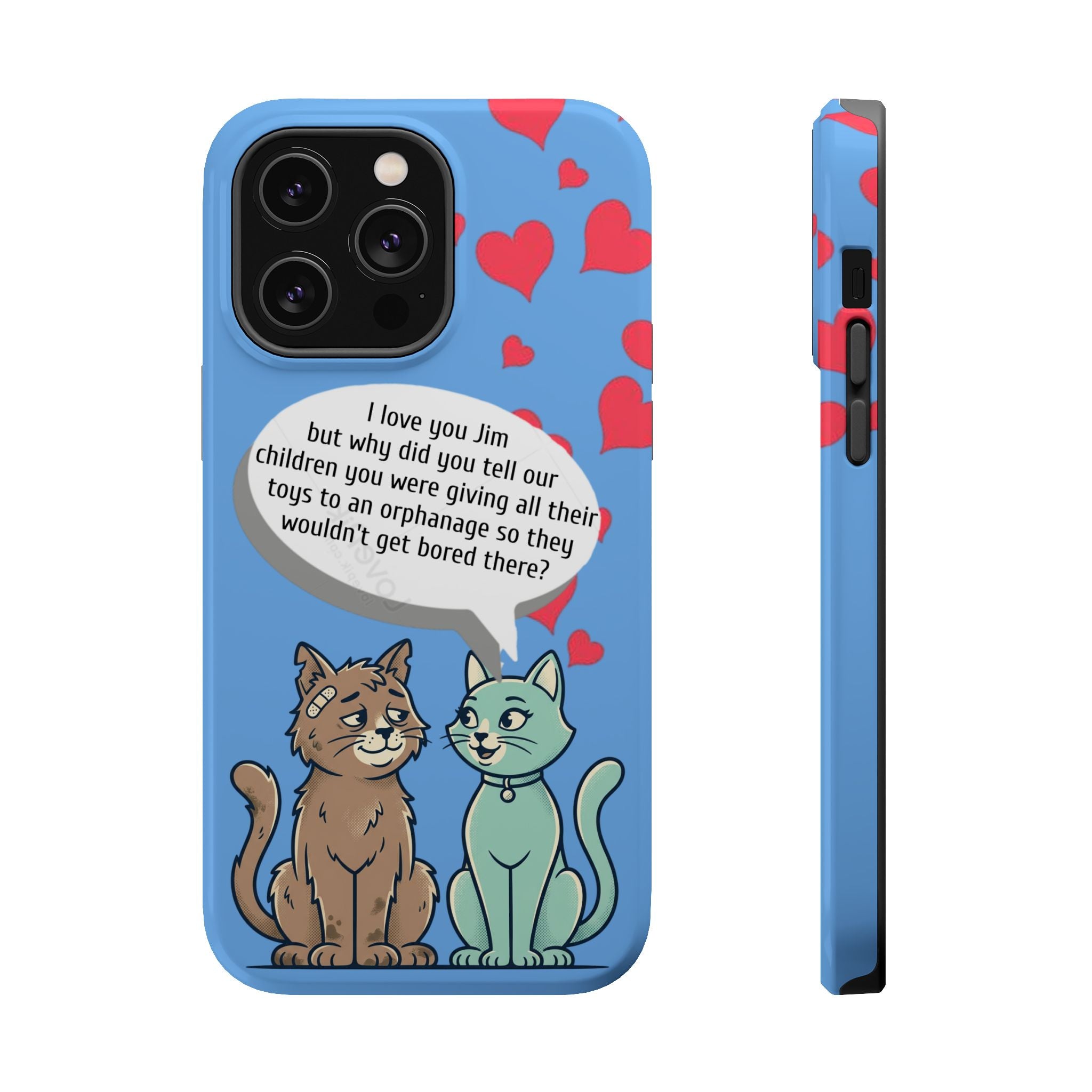 "I Love You But...." Personalized Impact-Resistant iPhone Case —  Fits iPhones