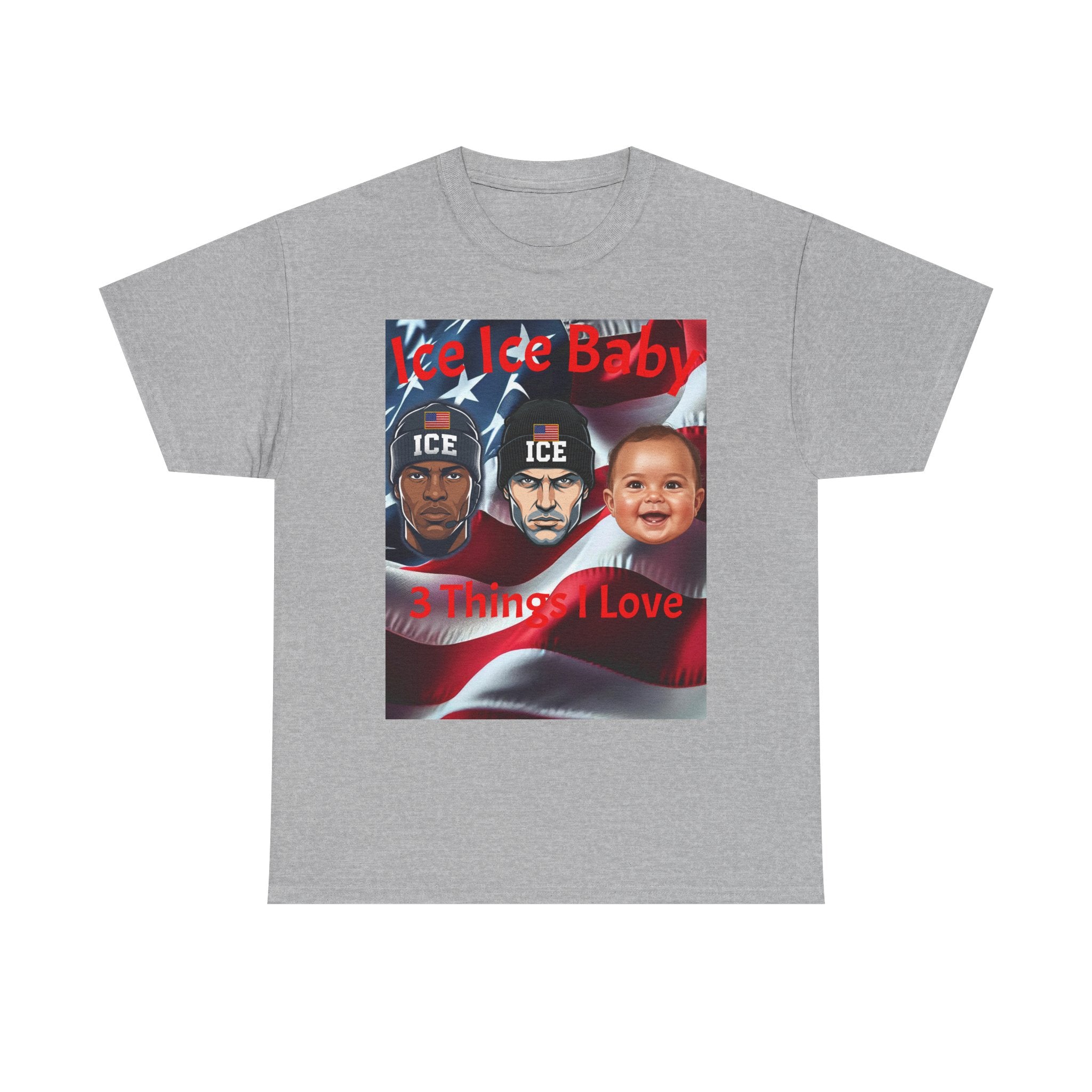 Three Things I Love Unisex Heavy Cotton Tee