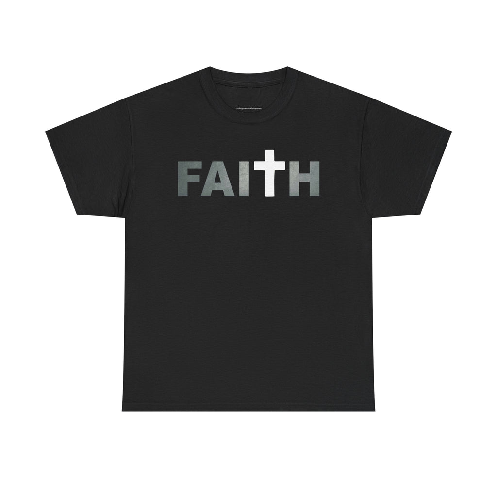 Faith Cross T‑Shirt — Christian Inspirational Tee