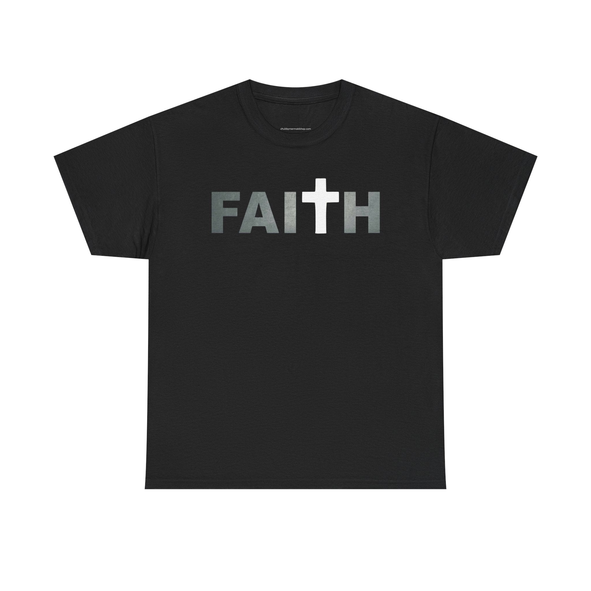 Faith Cross T‑Shirt — Christian Inspirational Tee