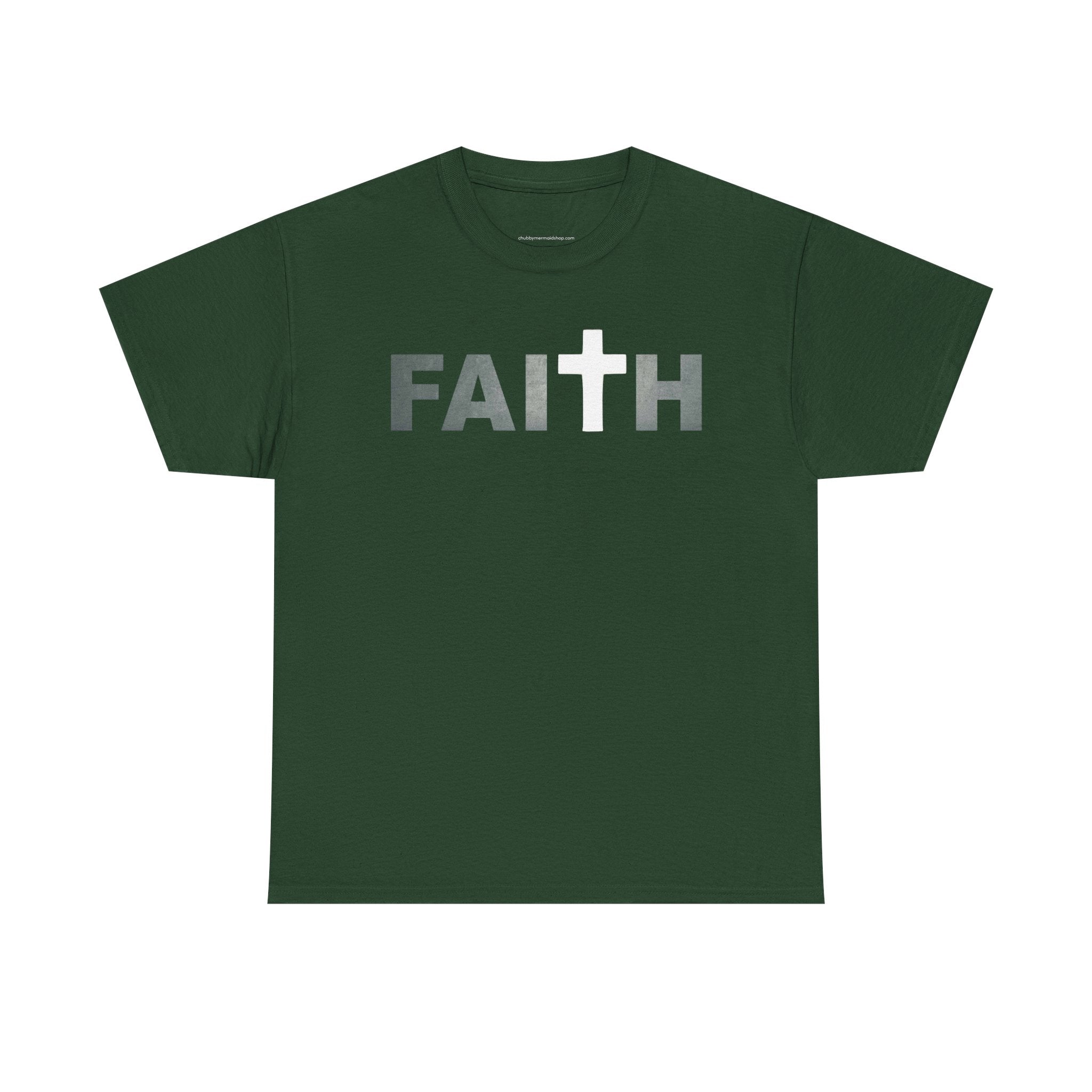 Faith Cross T‑Shirt — Christian Inspirational Tee