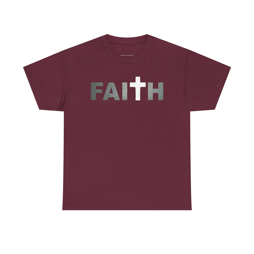 Faith Cross T‑Shirt — Christian Inspirational Tee