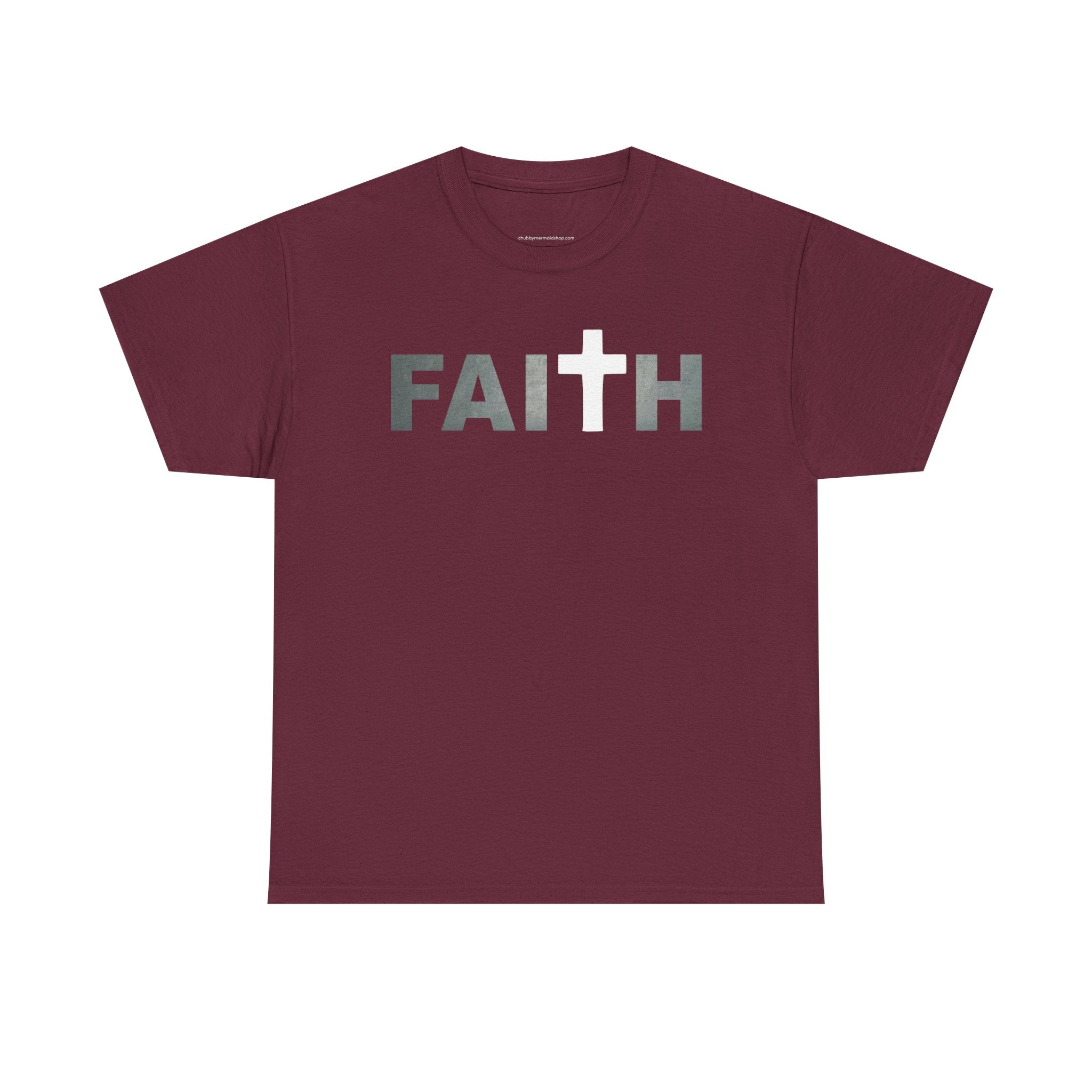 Faith Cross T‑Shirt — Christian Inspirational Tee