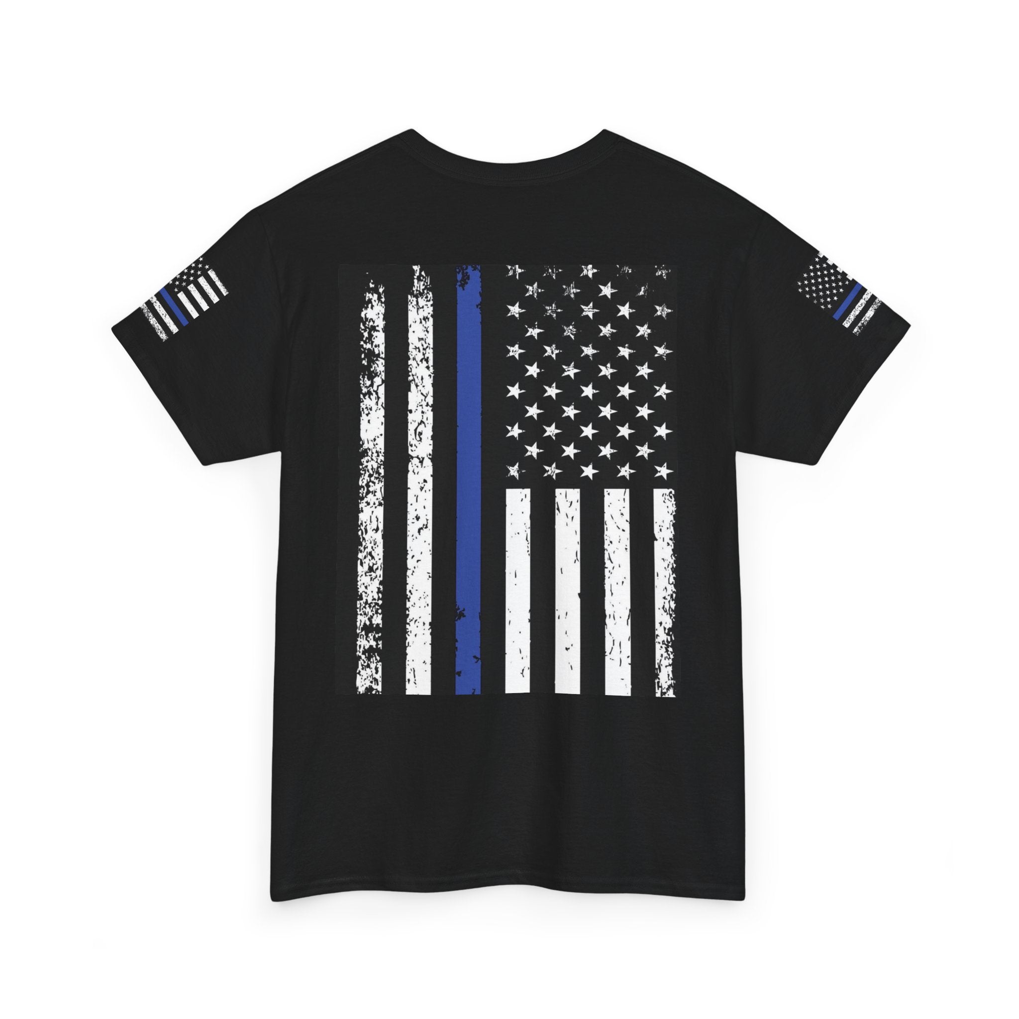 I Support the Blue Line Unisex Heavy Cotton Tee