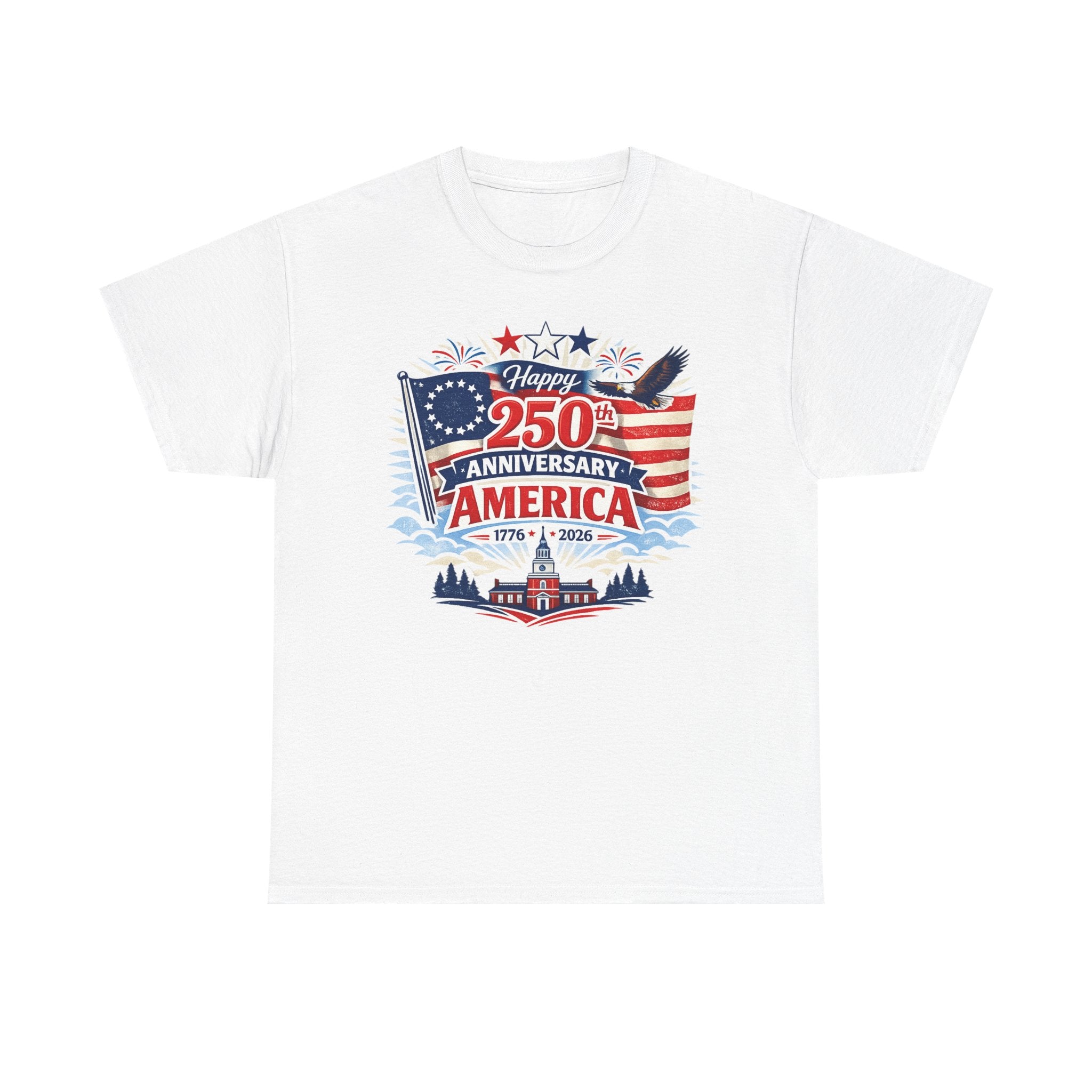 Happy 250th America Graphic T-Shirt