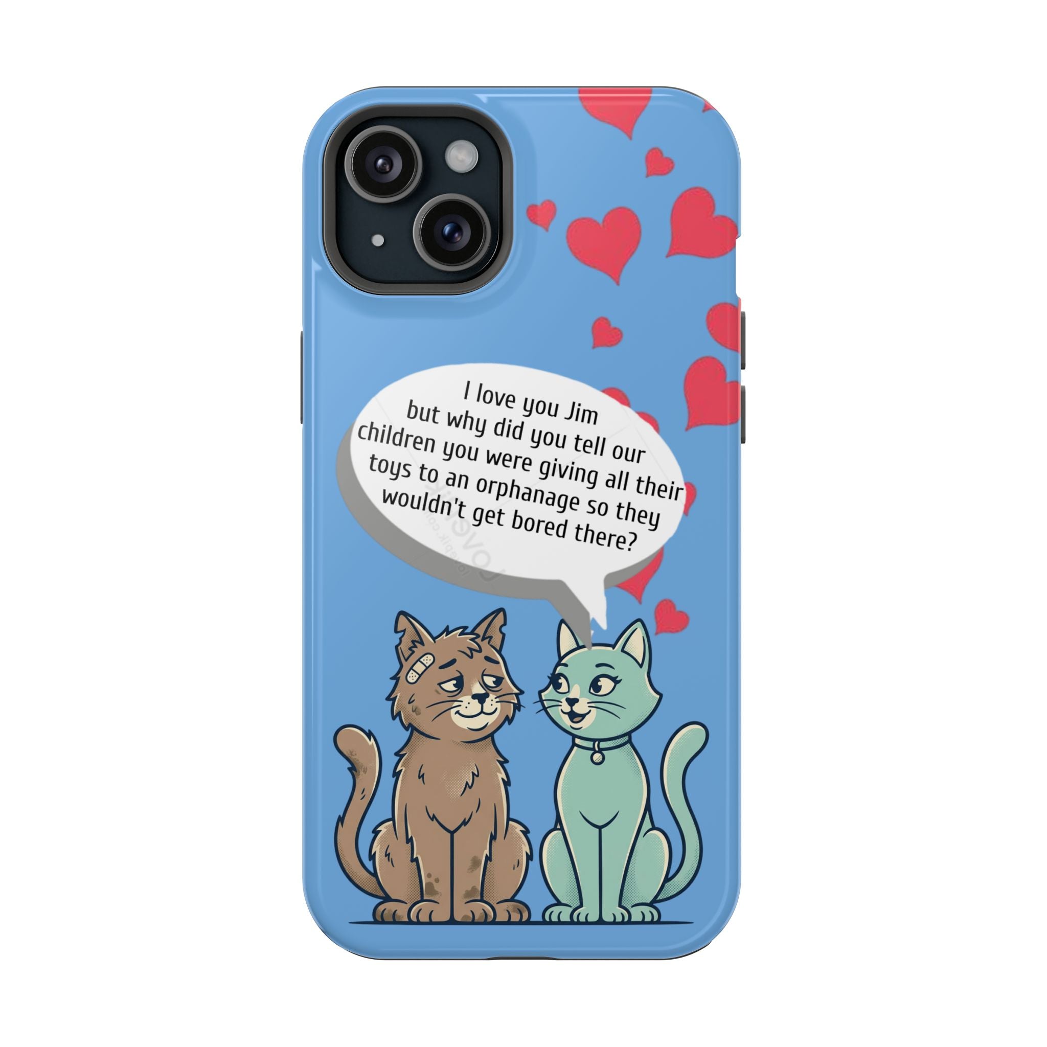"I Love You But...." Personalized Impact-Resistant iPhone Case —  Fits iPhones