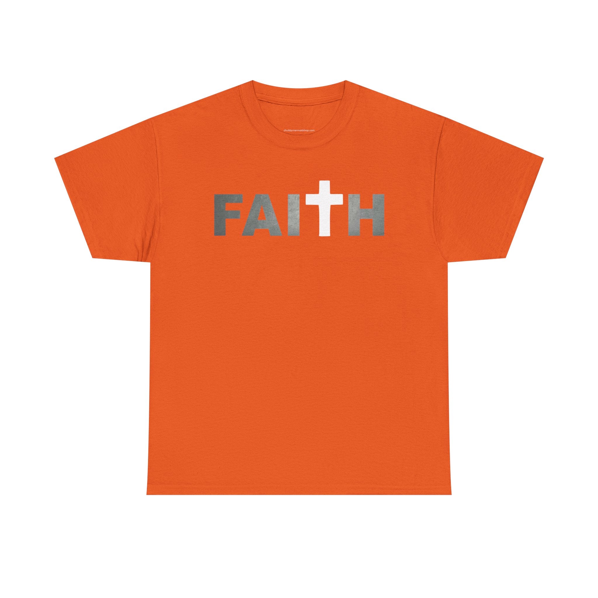 Faith Cross T‑Shirt — Christian Inspirational Tee