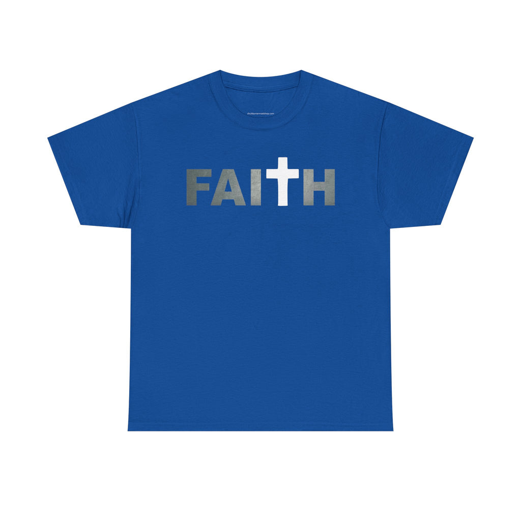 Faith Cross T‑Shirt — Christian Inspirational Tee
