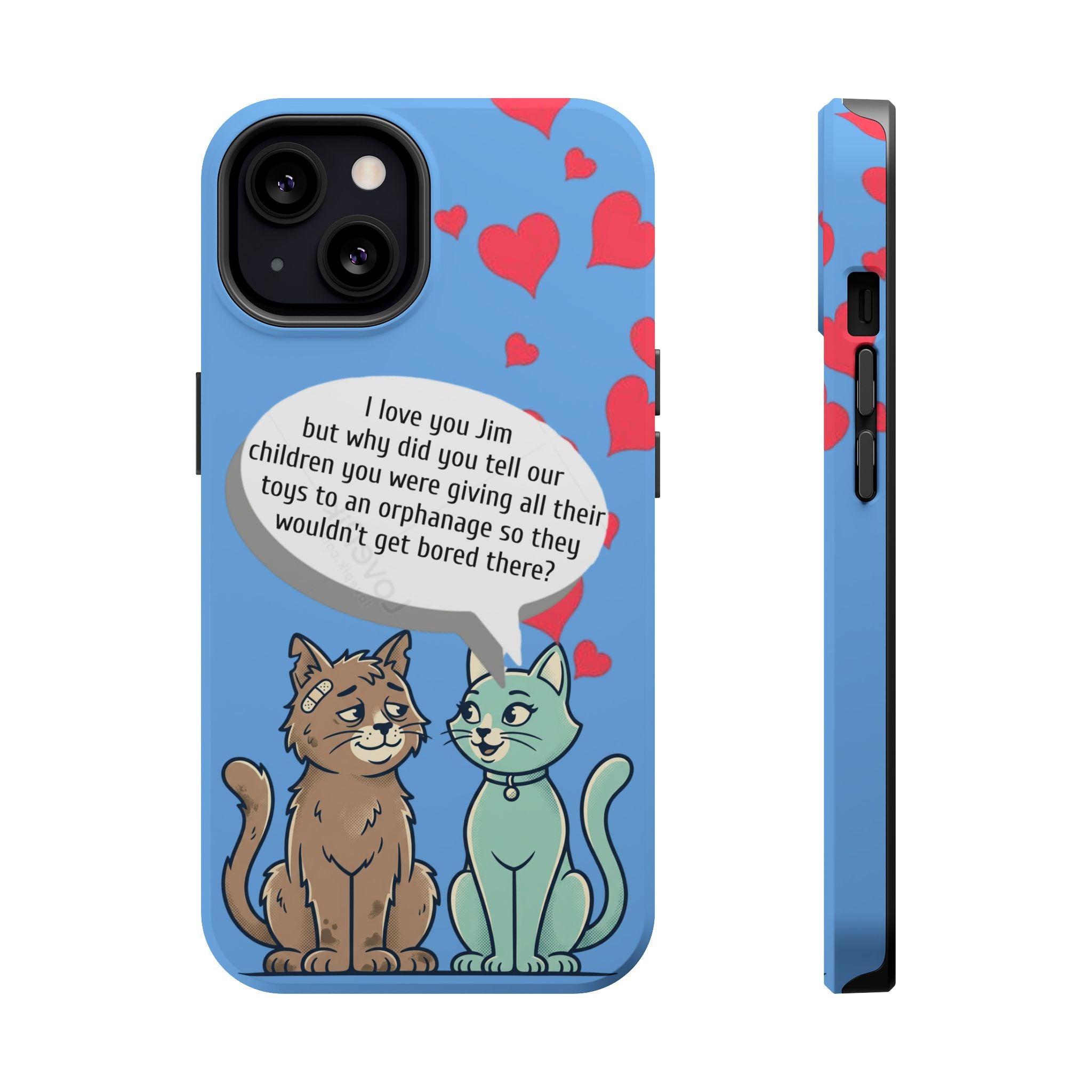 "I Love You But...." Personalized Impact-Resistant iPhone Case —  Fits iPhones